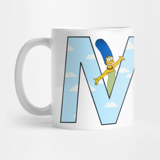 Simpsons letter Mug